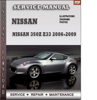 2006 2007 2008 2009 Nissan 350z manual